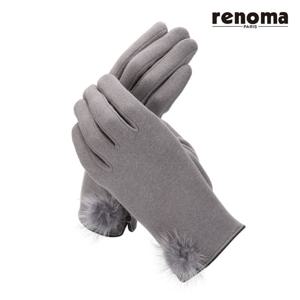 [레노마(장갑)]스마트터치 밍크엣지모장갑 RU-25964