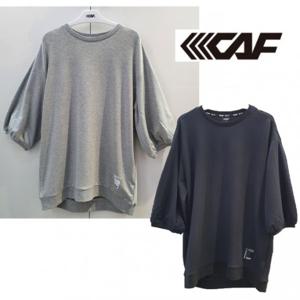 [르까프]롱기장 면 칠부소매 캐주얼 여성 티셔츠 /LE21TR1567