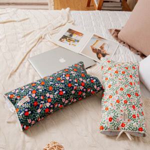 [누리홈]카멜리아 끈 메밀베개 낮잠베개 낮은베개 목편한 가족