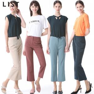 [리스트][리스트] 언발란스 슬릿 헴 스트레이트 팬츠