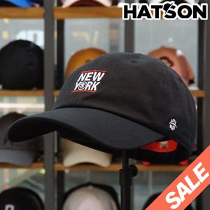 [햇츠온]남성 여성 작은 로고 볼캡 야구 캡 모자 K0SM410BK AD