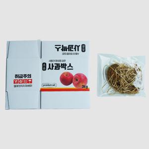 미니 사과 반전 용돈 박스 상자 + 스타핑 [이벤트 선물 포장]