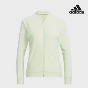 아디다스골프 여성 트랙수트 집업자켓 라임 HA0213