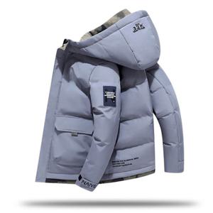 [위즈아이]남성용 겨울 위장 안감후드 패딩점퍼 WI046P