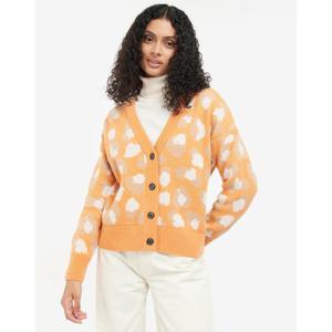 바버 23SS 클리어런스 여성 오렌지 Marra 가디건 URSW3E305O2
