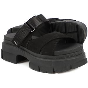 [정품] 어그 UGG W 애쉬톤 슬라이드 (1136765-BLK)