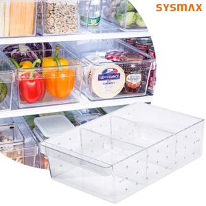 시스맥스 냉장고 멀티트레이 대형/냉장고정리용기/냉장고정리함/