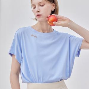 [리안뉴욕][공식] 타이포그래피 립 넥 티셔츠