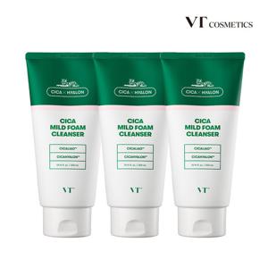 [3개세트][VT] 시카 마일드 폼 클렌저 300ml x 3개