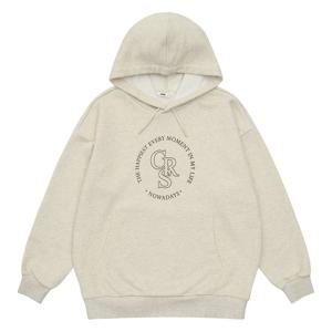 [소이] 여자 겨울이월 오트밀 노기모 후드티(23W0789)