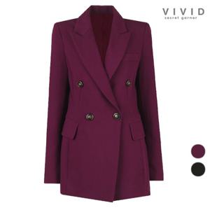 [비비드 시크릿가너]여성 보츠 더블 가을봄 정장자켓