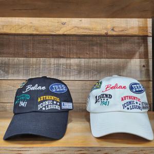 [지프]2023남여공용 레터링&와펜장식 볼캡 JO3GCU039_US