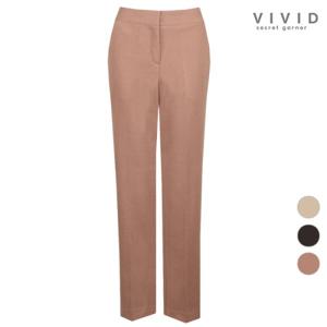 [비비드 시크릿가너]여성 데일 세무터치 겨울 스판 정장일자팬츠