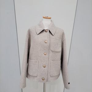 [나인스텝]헤링본자수포켓 숏코트  N23NJ3401P_YS