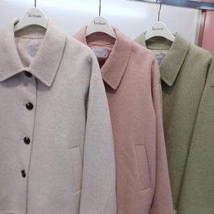 Destijl HC06 겨울 숏 짧은 팔뚝 편한 가벼운 아더스 스탠카라 코트형 기본쟈켓 D2343jk02