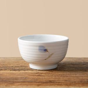 이천도자기 청꽃고백자 후식볼 9cm 그릇 식기