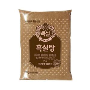 [백설] 흑설탕 1kg