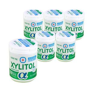 롯데 자일리톨알파용기 오리지날_ 86g x 1통