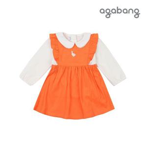 [아가방]벨데이원피스상하(ORANGE)_01Q12305386