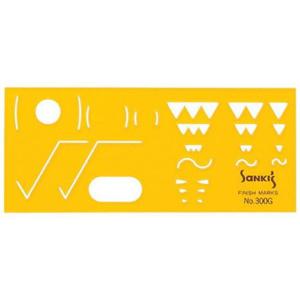 산키스 사상기호 NO.300G 템플레이트 템플릿 템플렛