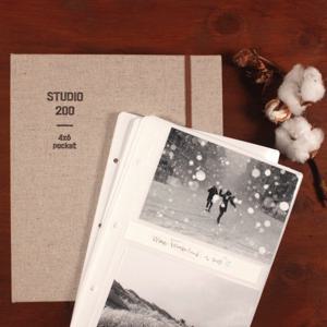 무즈앤뷰즈 4X6 점보 STUDIO 200 [포켓식 앨범 사진 포토]