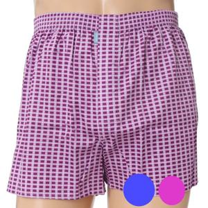 [비비안(언더웨어)]각겨인하 타일프린트 순면 남성트렁크팬티 택1 TP9821