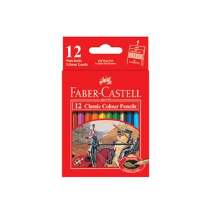 파버카스텔 일반 색연필 12색 미니 지관케이스