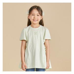 [닥스키즈][닥스키즈] 우븐 MIX 반팔 티셔츠_DUS14TR57M_ML