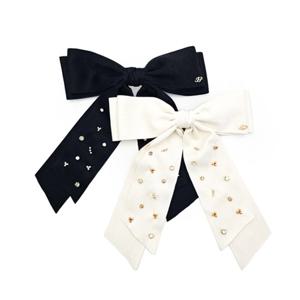 JP Clarisse (장폴 클라리쎄) 크리스탈 빅리본 헤어핀 JC034AC