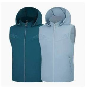 [콜핑]LD18 남성 여름 후드탈부착 스트레치 경량 조끼 라니스 KUV7152M