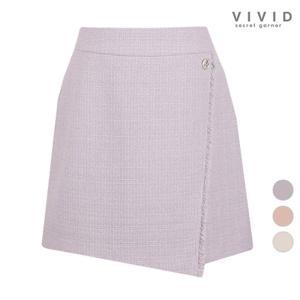 [비비드 시크릿가너]여성 엘스 봄가을 트위드 스커트