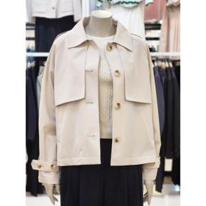 SOUP 세이브존07 여성 숏 트렌치 코트 OA4BBR1