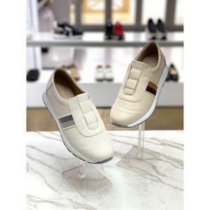 [앙세르]통굽 밴딩 2색포인트 4cm 스니커즈 ANS24EG808FP