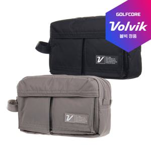 볼빅 골프 VBDB 유틸리티 나일론원단 TWO지퍼 파우치