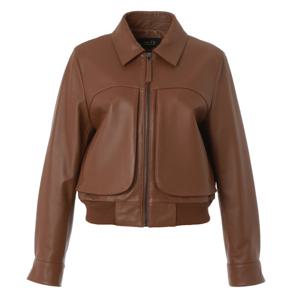 [에이비에프지]점퍼스타일 리얼양가죽라이더재킷 APY5FFL11G