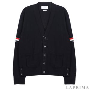 라프리마 톰브라운 스트라이프 버진 울 가디건 MKC519AY1002-415