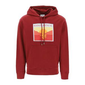 메종키츠네 코튼 후드티셔츠 MM00712KM0129 P656