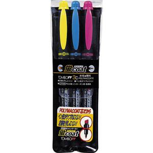 형광펜 coat 3색세트 TOMBOW