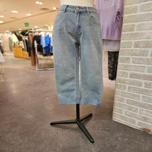 [레코브]  LC61D7DP531X_밑단 데끼 롤업 데님 팬츠