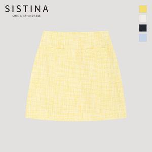 [SISTINA] 인기 트위드 포켓 셋업 스커트_AWWSKO21720