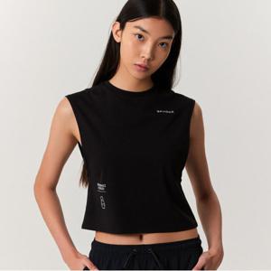 [스파이더] 여성 트레이닝 슬리브리스 SPJMCNSL255WBLK