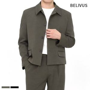 빌리버스 남성 블레이저 싱글 카라 자켓 재킷 BIT166