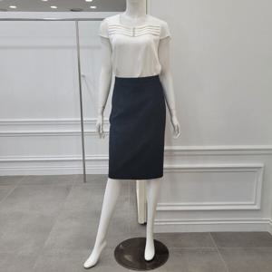 [미니멈]심플 H라인 스커트(MXBGWS3010BK)_IC