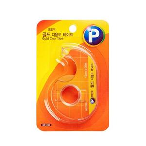 프린텍 GD1230 골드다용도테이프ㅡ디스펜서(12 x 30)