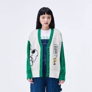 [클라이드앤]여성 스누피 가디건 FOASW672F