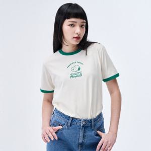 [클라이드앤]스누피 후드 반팔티 FOB TS777F