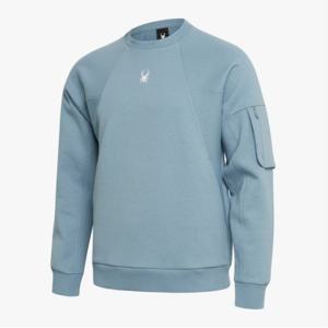 [스파이더] 공용 포켓 맨투맨 티셔츠 SPGFCNRL302UCBL