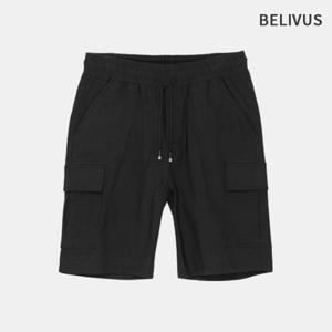 빌리버스 남자 반바지 밴딩 스판 여름 하프 팬츠 BBJ060