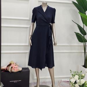 [미니멈]MD 랩 러플 카라넥 원피스 MD MYBGWO4080 M_CJ