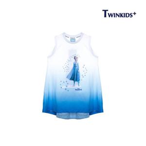 [트윈키즈]캐릭터 그라데이션 롱티셔츠(TAMT4T18_BL)